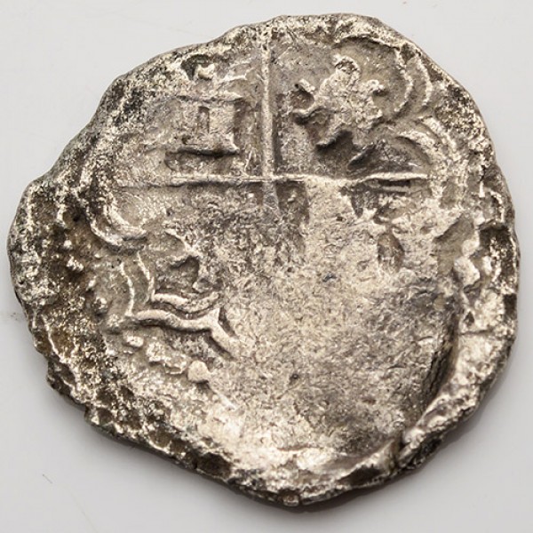 ATOCHA 2 REALES GRADE III PHILIP III circa 1598-1621